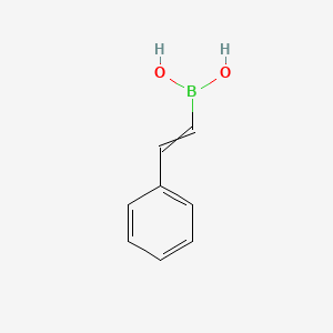 molecular formula C8H9BO2 B8815641 2-Phenylvinylboronic Acid CAS No. 4363-35-3