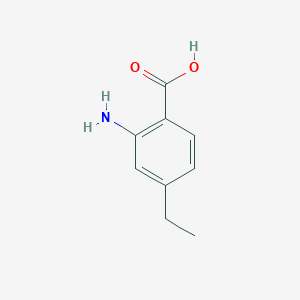 molecular formula C9H11NO2 B8815686 2-Amino-4-ethylbenzoic acid 
