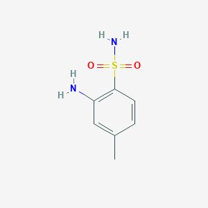 B8815833 2-Amino-4-methylbenzenesulfonamide CAS No. 609-63-2