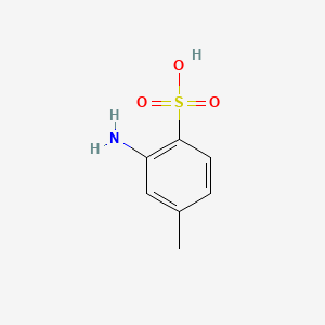 B8815908 2-Amino-4-methylbenzenesulfonic acid CAS No. 88-62-0