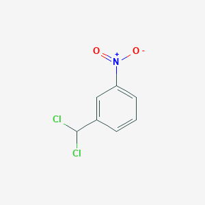 molecular formula C7H5Cl2NO2 B8815991 1-(Dichloromethyl)-3-nitrobenzene CAS No. 619-28-3