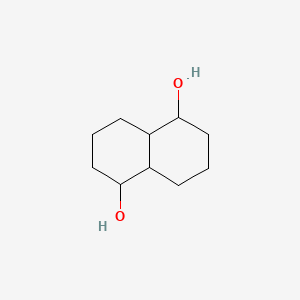 molecular formula C10H18O2 B8816051 1,5-Decalindiol CAS No. 53044-59-0