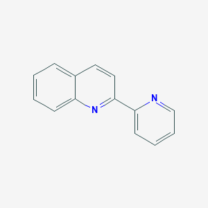 molecular formula C14H10N2 B8816189 2-(Pyridin-2-yl)quinoline 