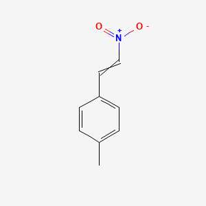 molecular formula C9H9NO2 B8816223 1-Methyl-4-(2-nitro-vinyl)-benzene 
