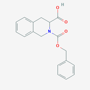 B8816402 2-[(Benzyloxy)carbonyl]-1,2,3,4-tetrahydroisoquinoline-3-carboxylic acid CAS No. 82716-88-9