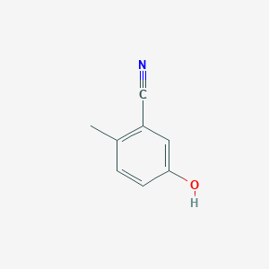 molecular formula C8H7NO B8816428 5-Hydroxy-2-methylbenzonitrile 