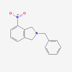 B8816446 2-Benzyl-4-nitroisoindoline CAS No. 127168-67-6
