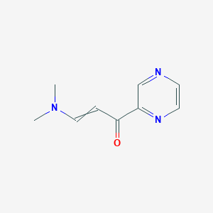 3-(Dimethylamino)-1-pyrazin-2-ylprop-2-en-1-one