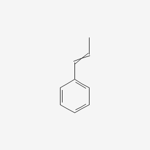 molecular formula C9H10 B8816530 Benzene, propenyl- 