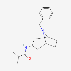 molecular formula C18H26N2O B8816810 N-(8-benzyl-8-aza-bicyclo[3.2.1]octan-3-yl)isobutyramide CAS No. 1160844-31-4