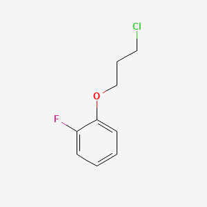 molecular formula C9H10ClFO B8816812 1-(3-Chloropropoxy)-2-fluorobenzene CAS No. 71662-36-7