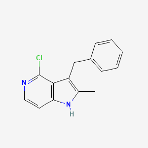 B8817086 3-Benzyl-4-chloro-2-methyl-1H-pyrrolo[3,2-c]pyridine CAS No. 878232-93-0