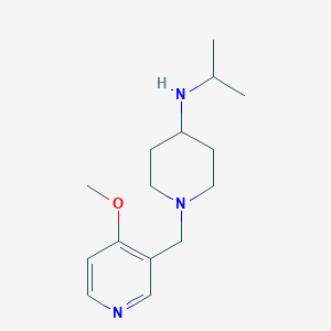 B8817116 N-isopropyl-1-((4-methoxypyridin-3-yl)methyl)piperidin-4-amine CAS No. 690998-87-9