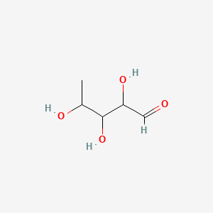 molecular formula C5H10O4 B8817414 2,3,4-Trihydroxypentanal 