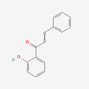 molecular formula C15H12O2 B8817464 2-Propen-1-one, 1-(hydroxyphenyl)-3-phenyl- 