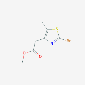 Methyl 2-(2-Bromo-5-methyl-4-thiazolyl)acetate