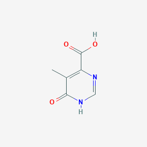 B8817836 6-Hydroxy-5-methylpyrimidine-4-carboxylic acid CAS No. 1159010-94-2
