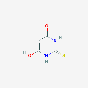 molecular formula C4H4N2O2S B8817847 4,6-Dihydroxy-2-mercaptopyrimidine CAS No. 5658-01-5