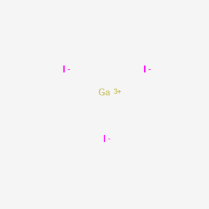 molecular formula GaI3 B088236 三碘化镓 CAS No. 13450-91-4