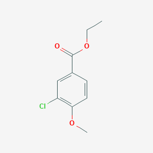 molecular formula C10H11ClO3 B088334 3-氯-4-甲氧基苯甲酸乙酯 CAS No. 14670-04-3