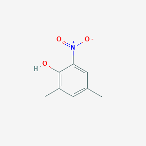 molecular formula C8H9NO3 B088349 2,4-二甲基-6-硝基苯酚 CAS No. 14452-34-7