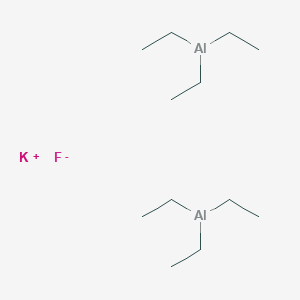 potassium;triethylalumane;fluoride