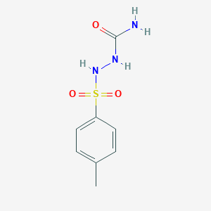 B088488 Benzenesulfonic acid, 4-methyl-, 2-(aminocarbonyl)hydrazide CAS No. 10396-10-8