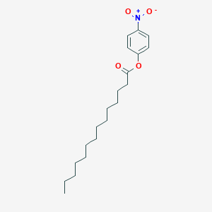 molecular formula C20H31NO4 B088494 十四酸，4-硝基苯酯 CAS No. 14617-85-7
