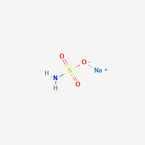 molecular formula H2NNaO3S B088500 Sodium sulfamate CAS No. 13845-18-6