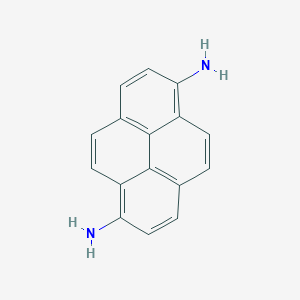 molecular formula C16H12N2 B088504 1,6-Diaminopireno CAS No. 14923-84-3