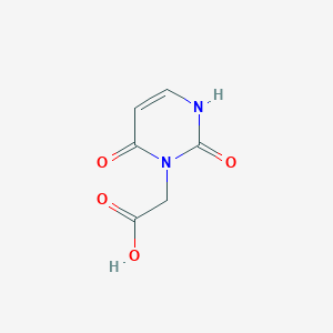 molecular formula C6H6N2O4 B088516 (2,6-Dioxo-3,6-dihydropyrimidin-1(2H)-YL)acetic acid CAS No. 14383-43-8