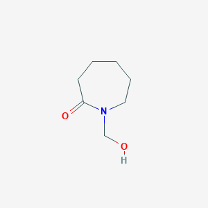 molecular formula C7H13NO2 B088521 1-(Hydroxymethyl)azepan-2-one CAS No. 13088-64-7