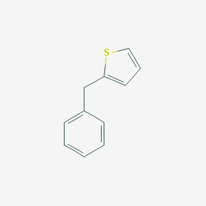 molecular formula C11H10S B088541 噻吩，2-(苯甲基)- CAS No. 13132-15-5