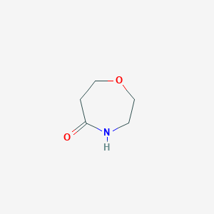 molecular formula C5H9NO2 B088573 1,4-Oxazepan-5-one CAS No. 10341-26-1