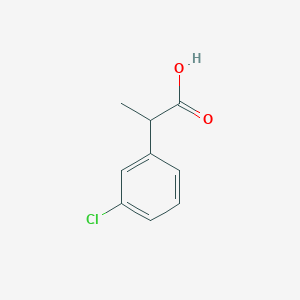 B088680 2-(3-Chlorophenyl)propanoic acid CAS No. 14161-84-3