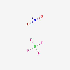 molecular formula BF4HNO2- B088792 四氟硼酸硝鎓 CAS No. 13826-86-3