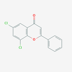 molecular formula C15H8Cl2O2 B008891 6,8-二氯黄酮 CAS No. 100914-20-3