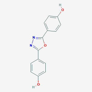 B088913 2,5-Bis(4-hydroxyphenyl)-1,3,4-oxadiazole CAS No. 10600-83-6