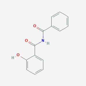 molecular formula C14H11NO3 B088941 N-Benzoyl-2-hydroxybenzamide CAS No. 5663-74-1