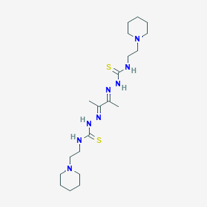 molecular formula C20H38N8S2 B089074 二噻唑啉酮 CAS No. 13456-08-1