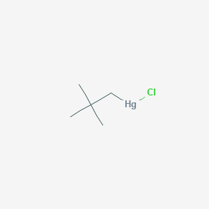 molecular formula C5H11ClHg B089096 氯(2,2-二甲基丙基)汞 CAS No. 10284-47-6