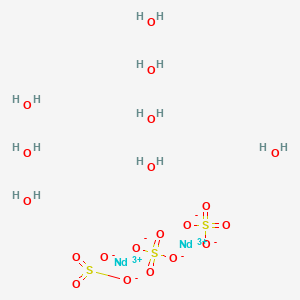 molecular formula H16Nd2O20S3 B089104 硫酸钕(III)八水合物 CAS No. 13477-91-3