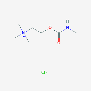 molecular formula C7H17ClN2O2 B089156 甲基氨基甲酰胆碱氯化物 CAS No. 14721-76-7