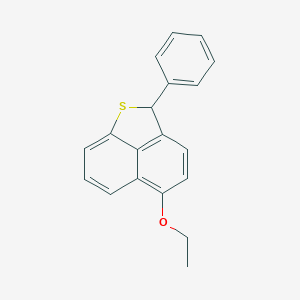 molecular formula C19H16OS B089188 5-Ethoxy-2-phenyl-2H-naphtho[1,8-bc]thiophene CAS No. 10245-70-2