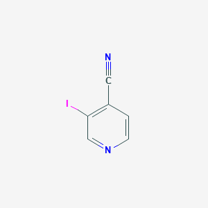 molecular formula C6H3IN2 B089190 3-Iodopyridine-4-carbonitrile CAS No. 10386-28-4