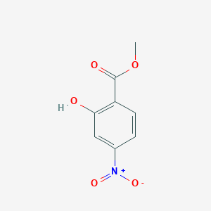 molecular formula C8H7NO5 B089193 2-羟基-4-硝基苯甲酸甲酯 CAS No. 13684-28-1