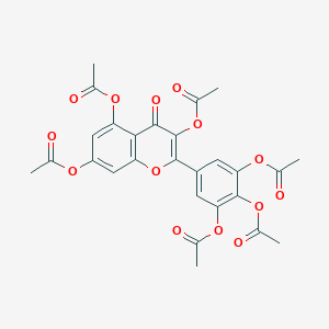 B089226 Myricetin hexaacetate CAS No. 14813-29-7