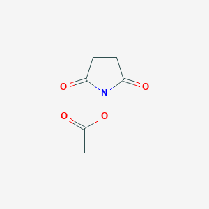 molecular formula C6H7NO4 B089227 琥珀酰亚胺醋酸酯 CAS No. 14464-29-0