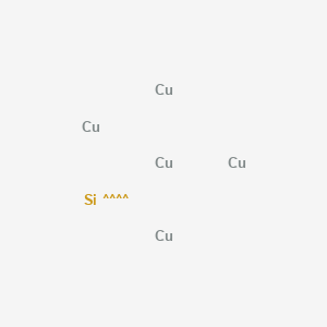 molecular formula Cu5Si B089255 硅化铜 (Cu5Si) CAS No. 12159-07-8