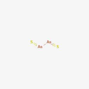 molecular formula As2S2 B089256 Arsenic(II) sulfide CAS No. 12044-30-3